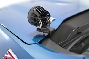 GMC 1500 Light Brackets - Addictive Desert Designs - Ditch Light Brackets - Hammer Black - `22-`27 GMC 1500 Light Brackets - Addictive Desert Designs - Ditch Light Brackets - Hammer Black - `22-`27